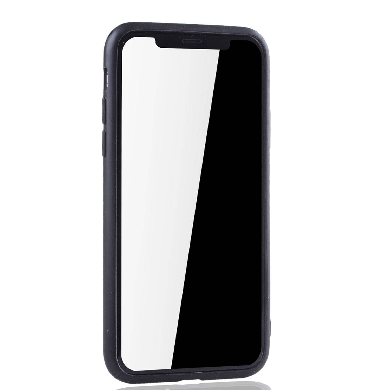 Apple iPhone X / iPhone XS Handyhülle Backcover Schwarz