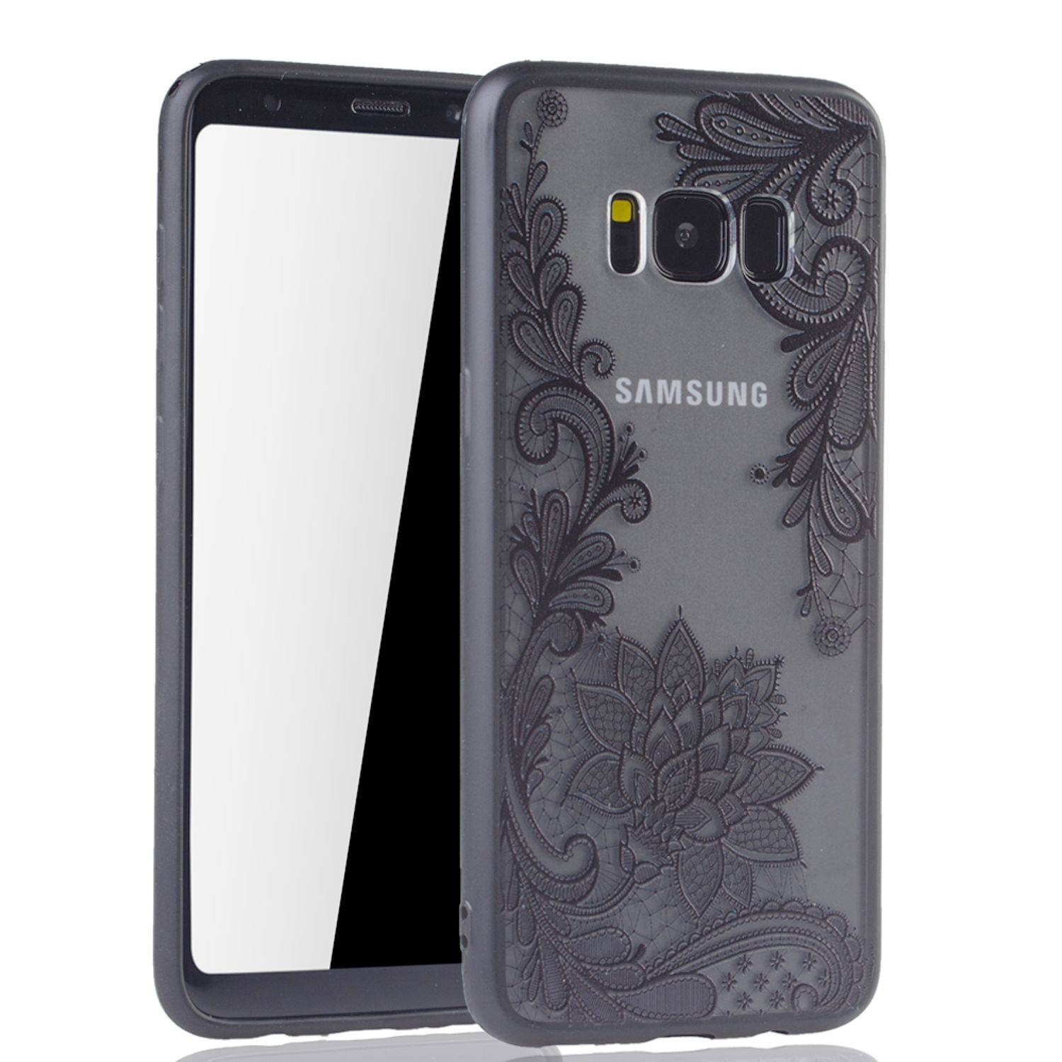Samsung Galaxy A3 (2017) Handyhülle Backcover Schwarz