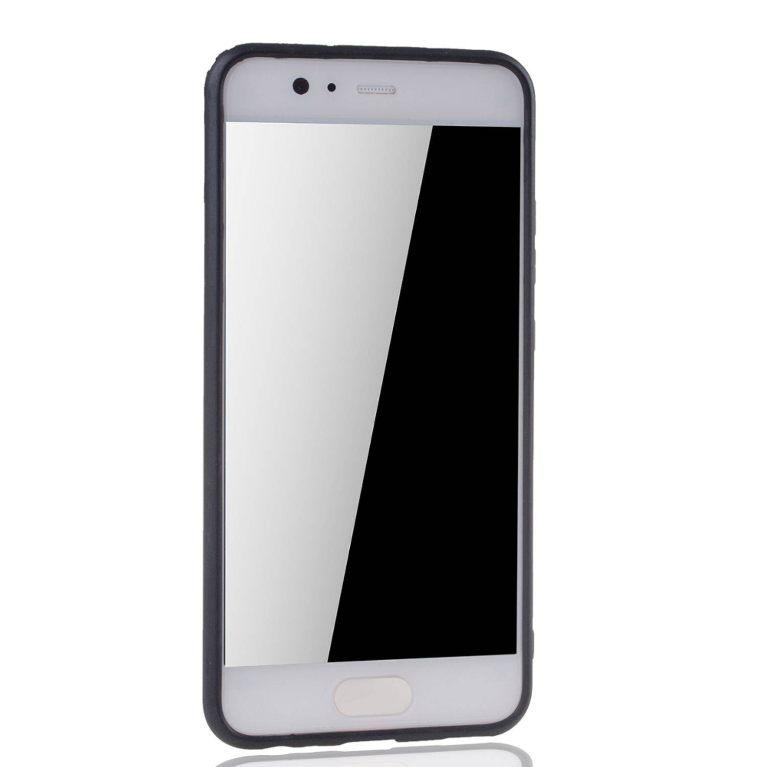 Huawei P10 Handyhülle Backcover Schwarz