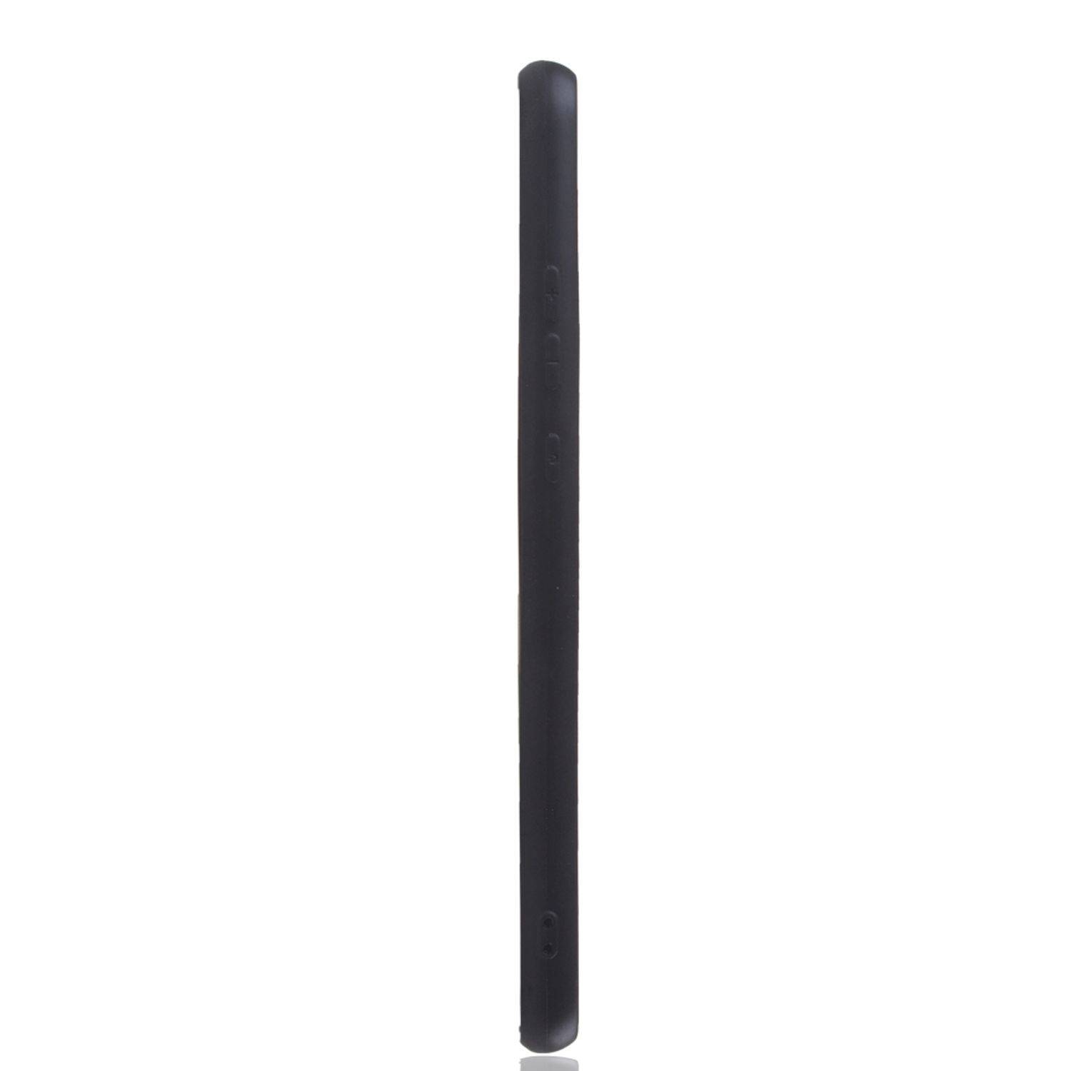 Huawei P10 Plus Handyhülle Backcover Schwarz