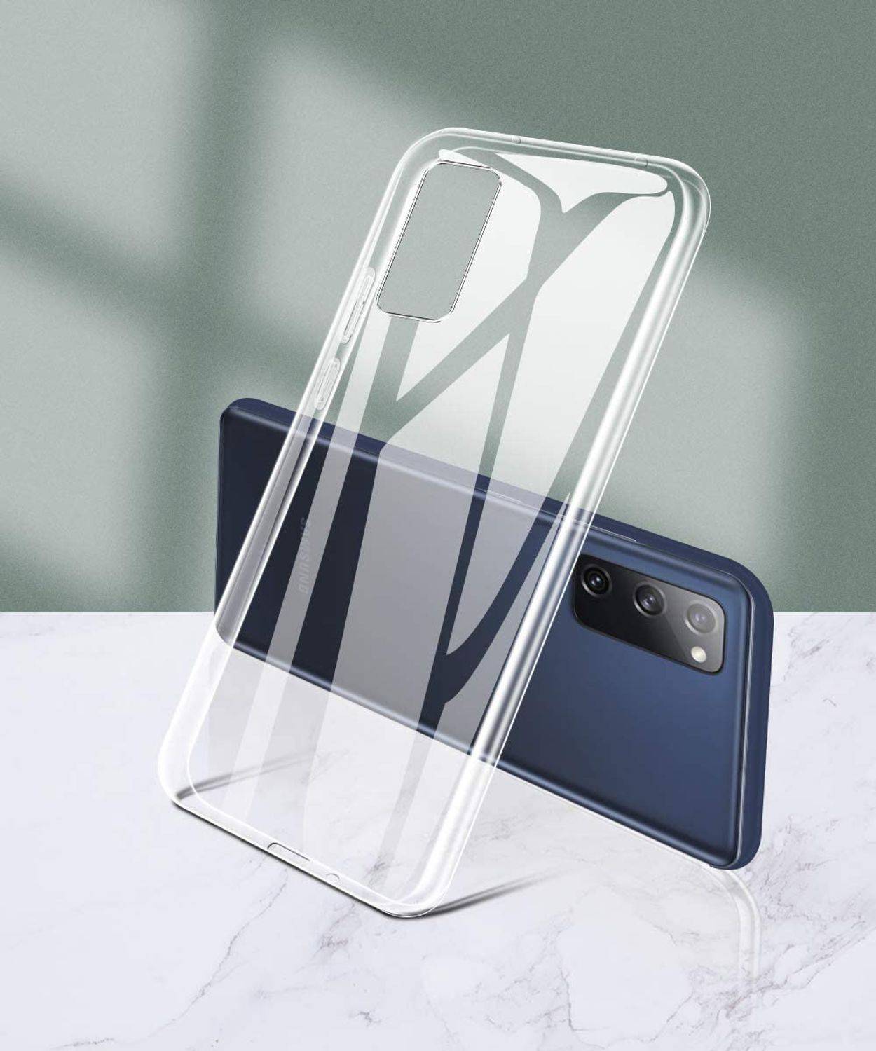 Samsung Galaxy S20 FE Handyhülle Ultra Dünn Bumper Backcover Transparent