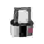 Freecom mDock - HDD-Dockingstation Schächte: 1 - 2.5, 3.5 (6.4 cm, 8.9 cm) - USB 3.1 (Gen 1) - Schwarz, Silber