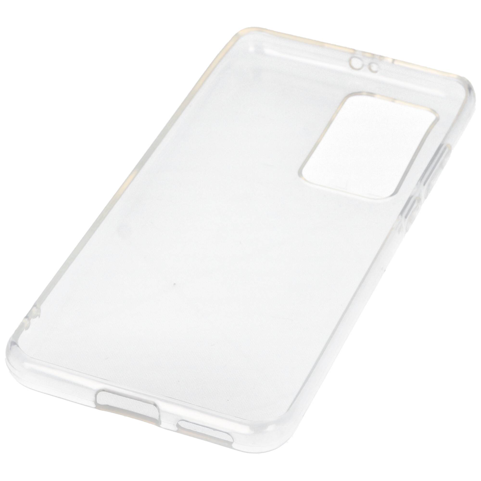 Hülle passend für Huawei P40 Pro - transparente Schutzhülle, Anti-Gelb Luftkissen Fallschutz Silikon Handyhülle robustes