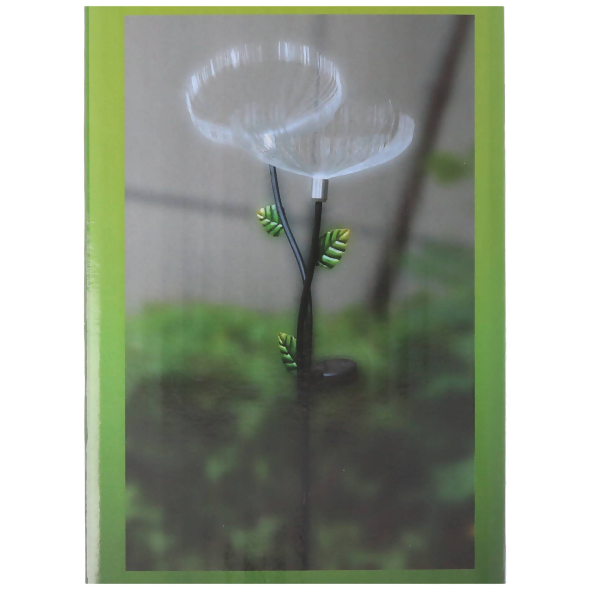 LED-Gartenlicht Löwenzahn mit 2 RGB LED Farbwechsel, inklusive Solarpanel und Akku