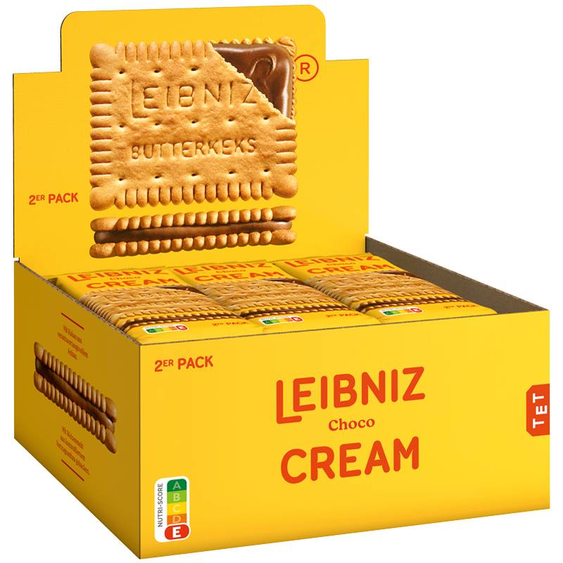 LEIBNIZ Doppelkeks "Keks'n Cream Choco", im Display
