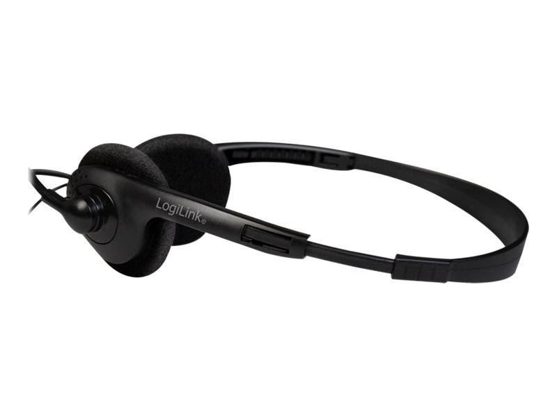LogiLink HS0052 - Headset - On-Ear - kabelgebunden