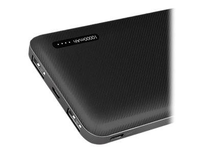 LogiLink - Powerbank - 10000 mAh - 12 Watt - 2.4 A - Fast Charge - 2 Ausgabeanschlussstellen (2 x USB)