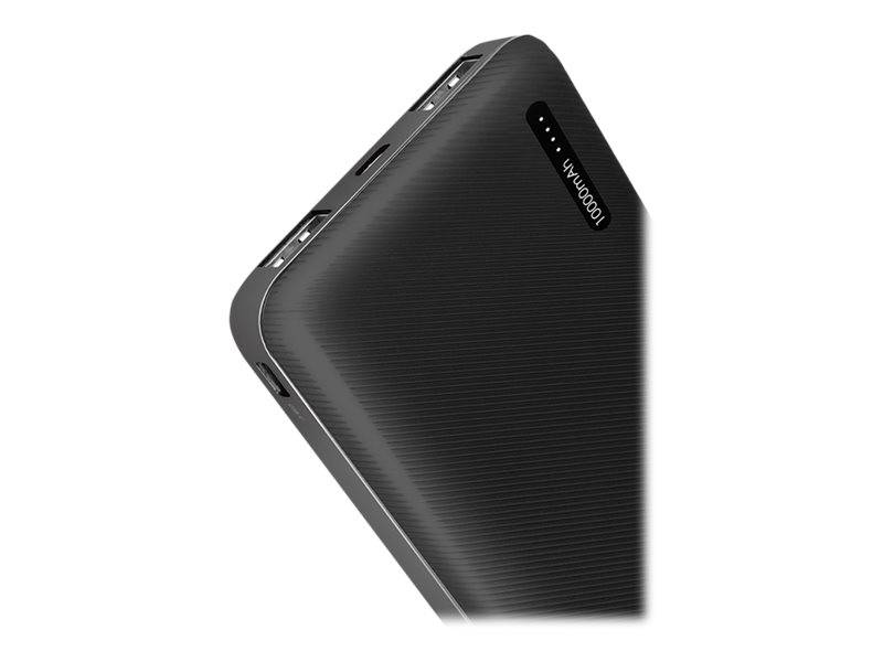 LogiLink - Powerbank - 10000 mAh - 12 Watt - 2.4 A - Fast Charge - 2 Ausgabeanschlussstellen (2 x USB)