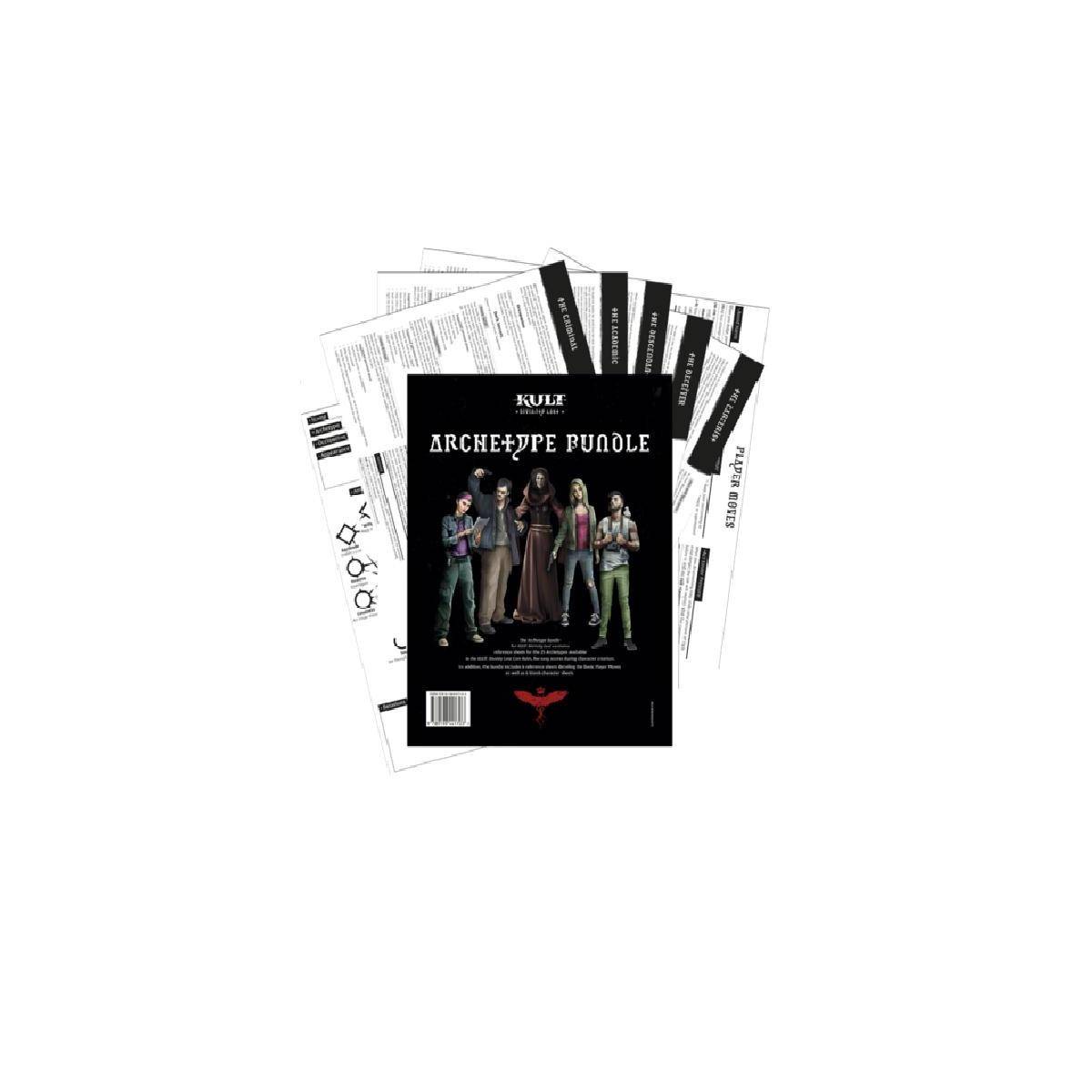 TRU2016 - KULT - Archetypen Set, Rollenspielbuch (DE-Erweiterung)
