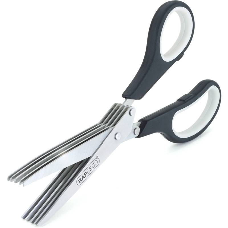 RAPESCO Kräuterschere / Papierschredder-Schere, 200 mm