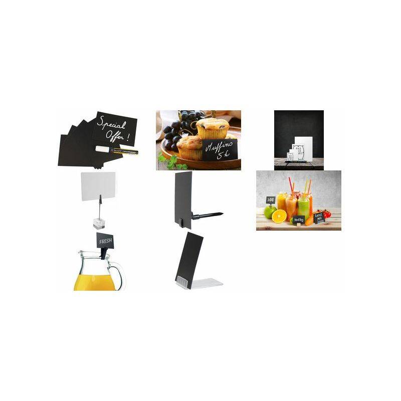 Securit Kreidetafelschild DIN A8, weiß, 20er Set