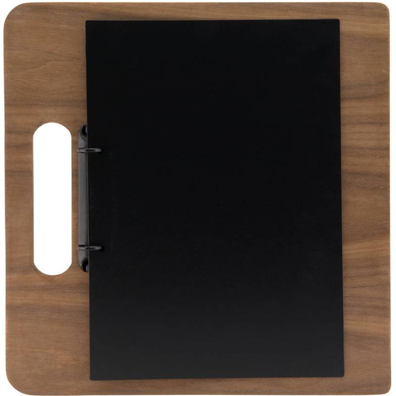 Securit Speisekarten-Ringbuch CHOPPING BOARD, Walnussholz