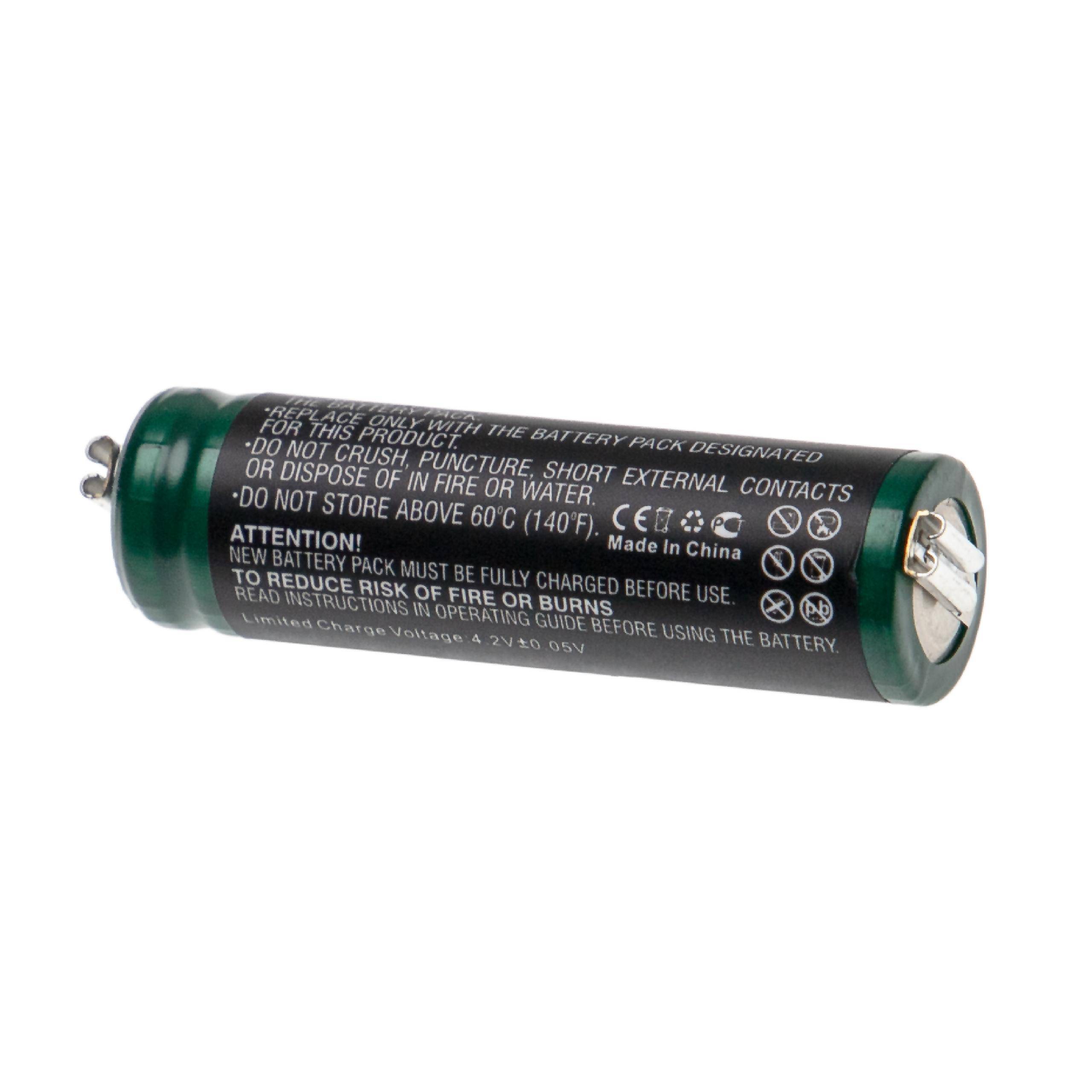 vhbw Akku kompatibel mit Moser ChromStyle 1584 Haarschneidemaschine (800mAh, 3,7V, Li-Ion)