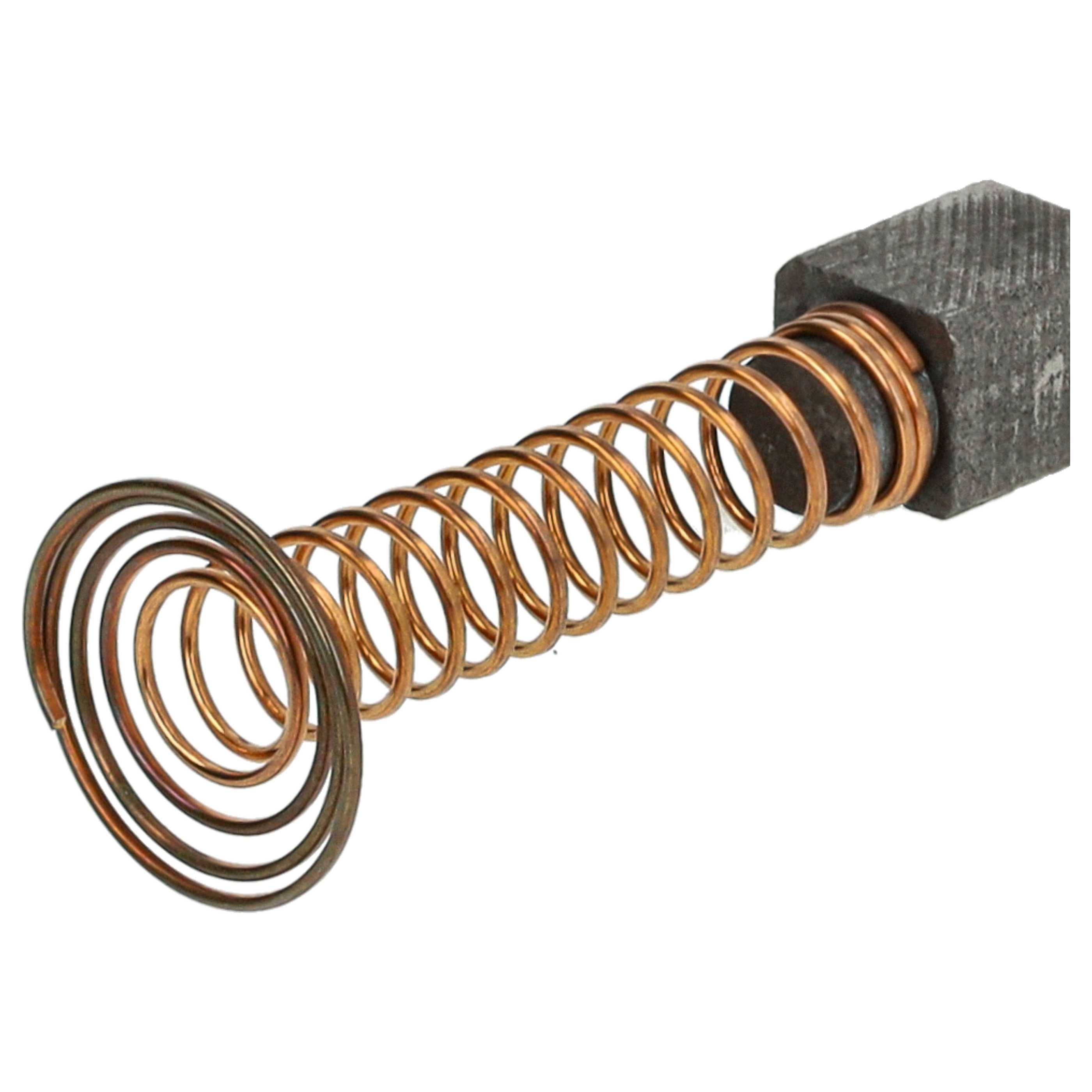 vhbw 2x Kohlebürste Motorkohle Schleifkohle 9,7 x 6 x 4,75mm kompatibel mit Dremel 595, 6000 Elektrowerkzeug