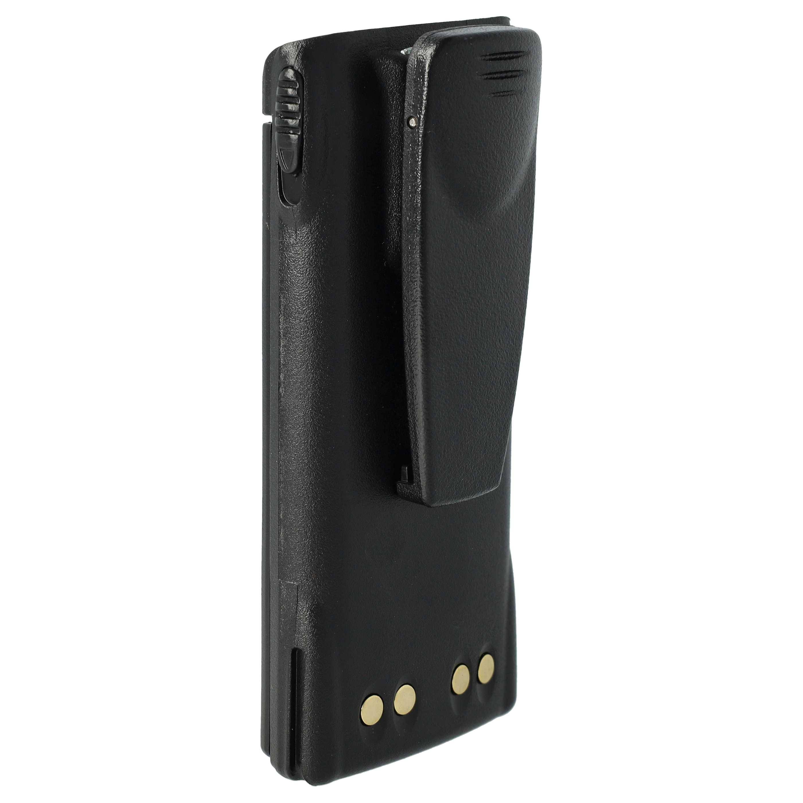 vhbw 10x Akku Ersatz für Motorola HNN9009AR, HNN9010A, HNN9011R, HNN9010AR, HNN9011BR für Funkgerät, Walkie Talkie (1800 mAh, 7,2 V, Li-Ion)