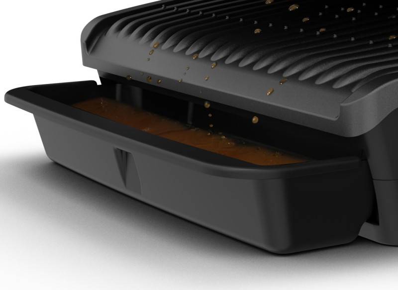Tefal TEF Kontakt-Grill GC 7508 sw