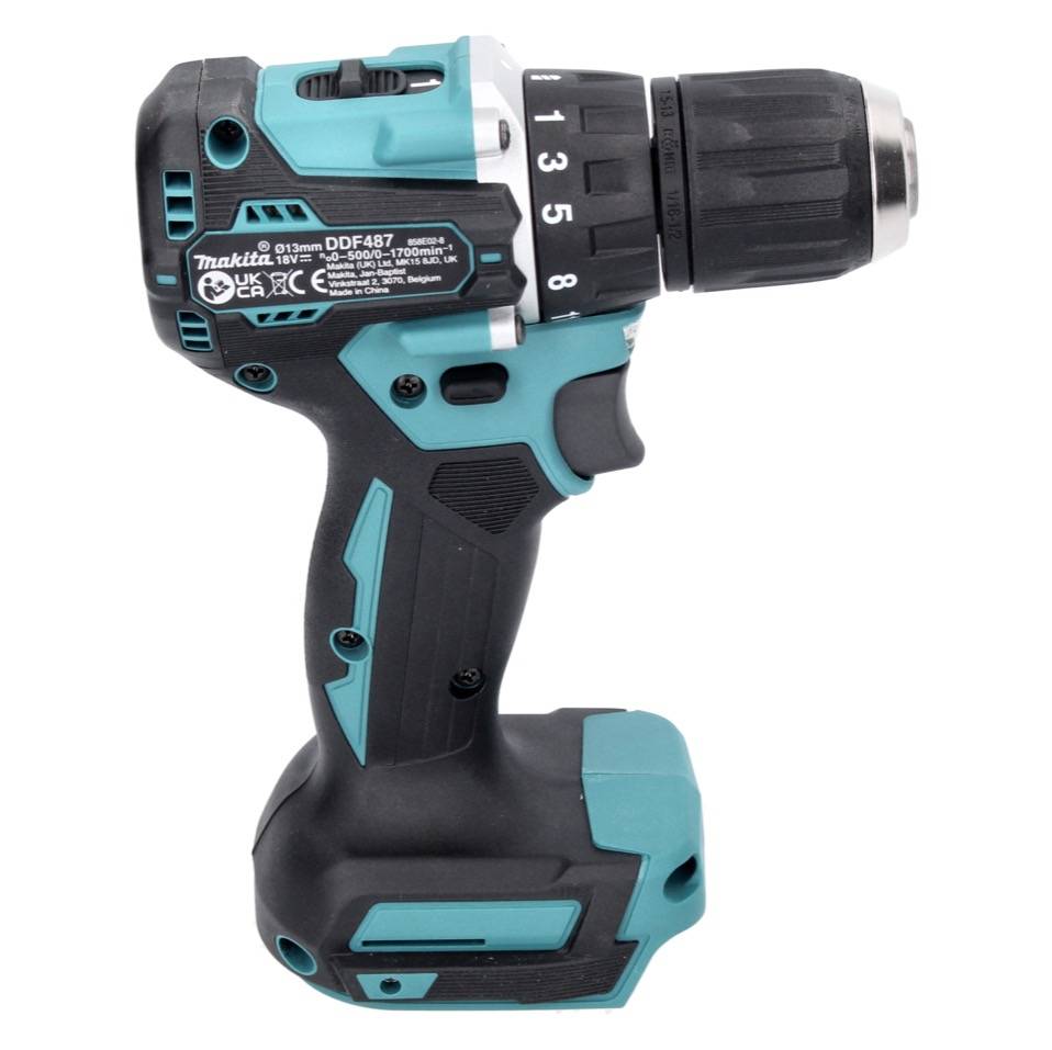 Makita DDF 487 RF Akku Bohrschrauber 18 V 40 Nm Brushless + 2x Akku 3,0 Ah + Ladegerät