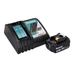 Makita DPJ 180 RF1J Akku Nutfräse 18 V 100 mm + 1x Akku 3,0 Ah + Ladegerät + Makpac Makita DPJ 180 RF1J Akku Nutfräse 18 V 100 mm + 1x Akku 3,0 Ah + Ladegerät + Makpac