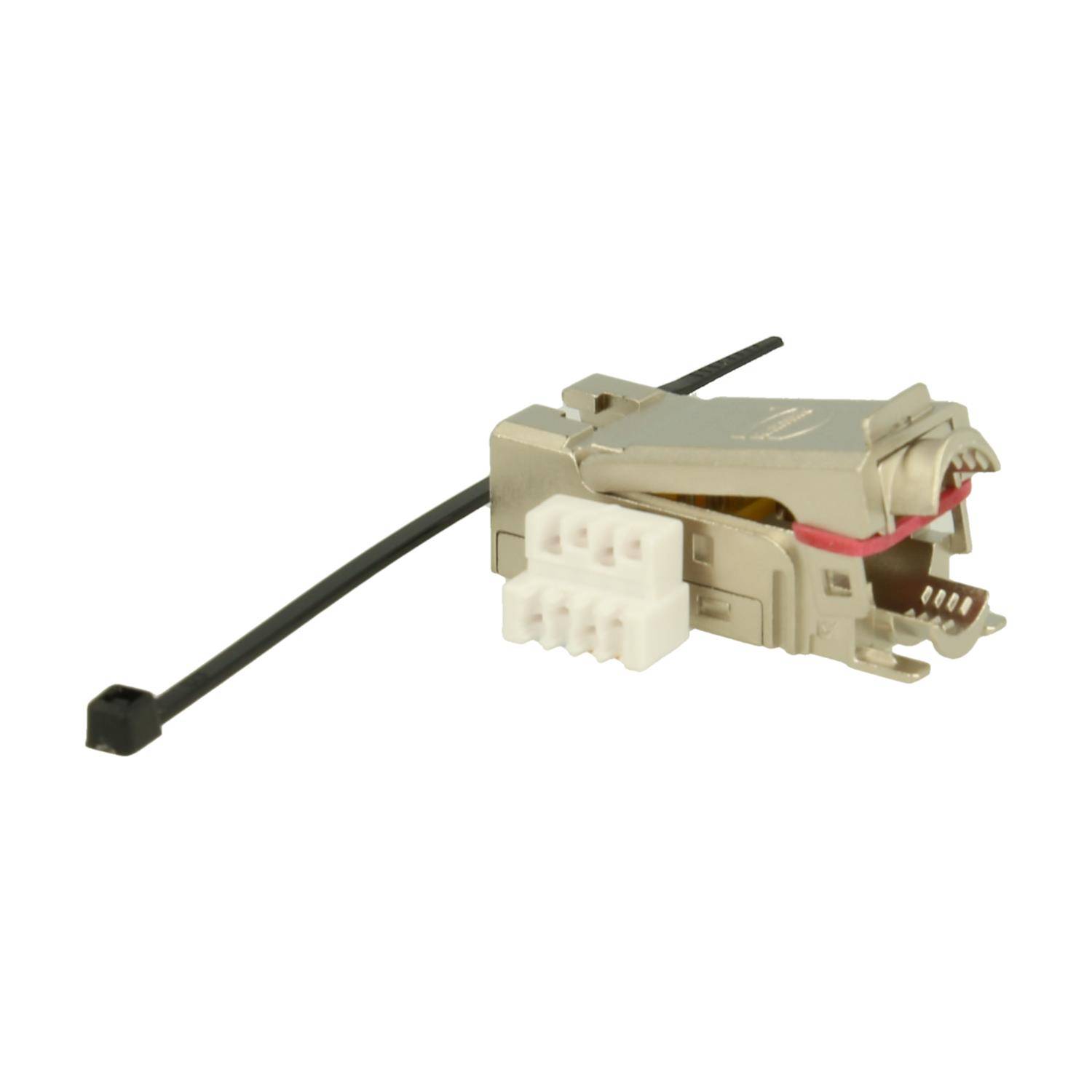 HARTING Han RJ45 Kabelbuchse Cat.6A Buchseneinsatz (F) Schneidklemmanschluss (IDC-Kontakte), 8-polig 50V, 1A - 1 Stück