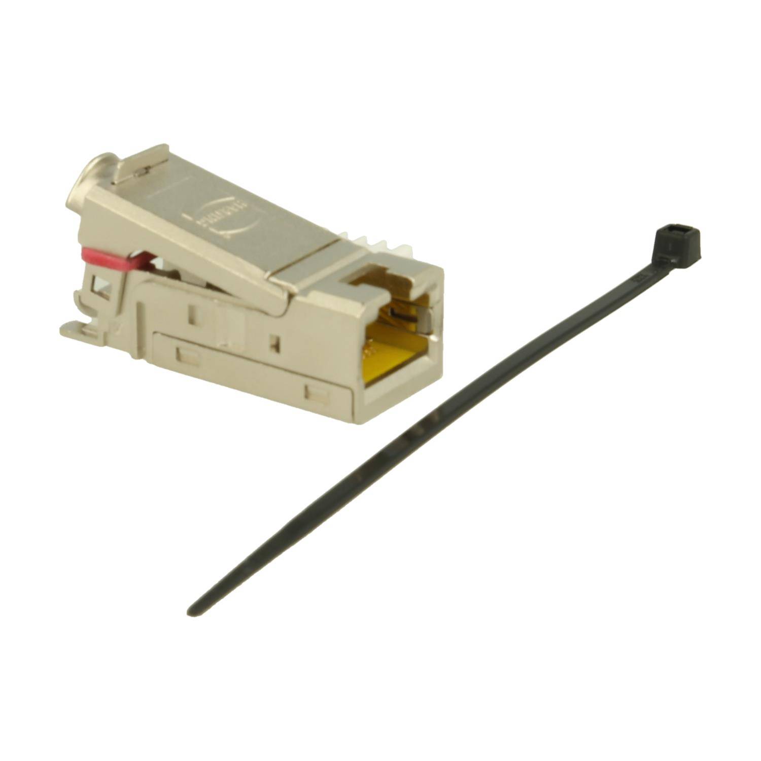 HARTING Han RJ45 Kabelbuchse Cat.6A Buchseneinsatz (F) Schneidklemmanschluss (IDC-Kontakte), 8-polig 50V, 1A - 1 Stück