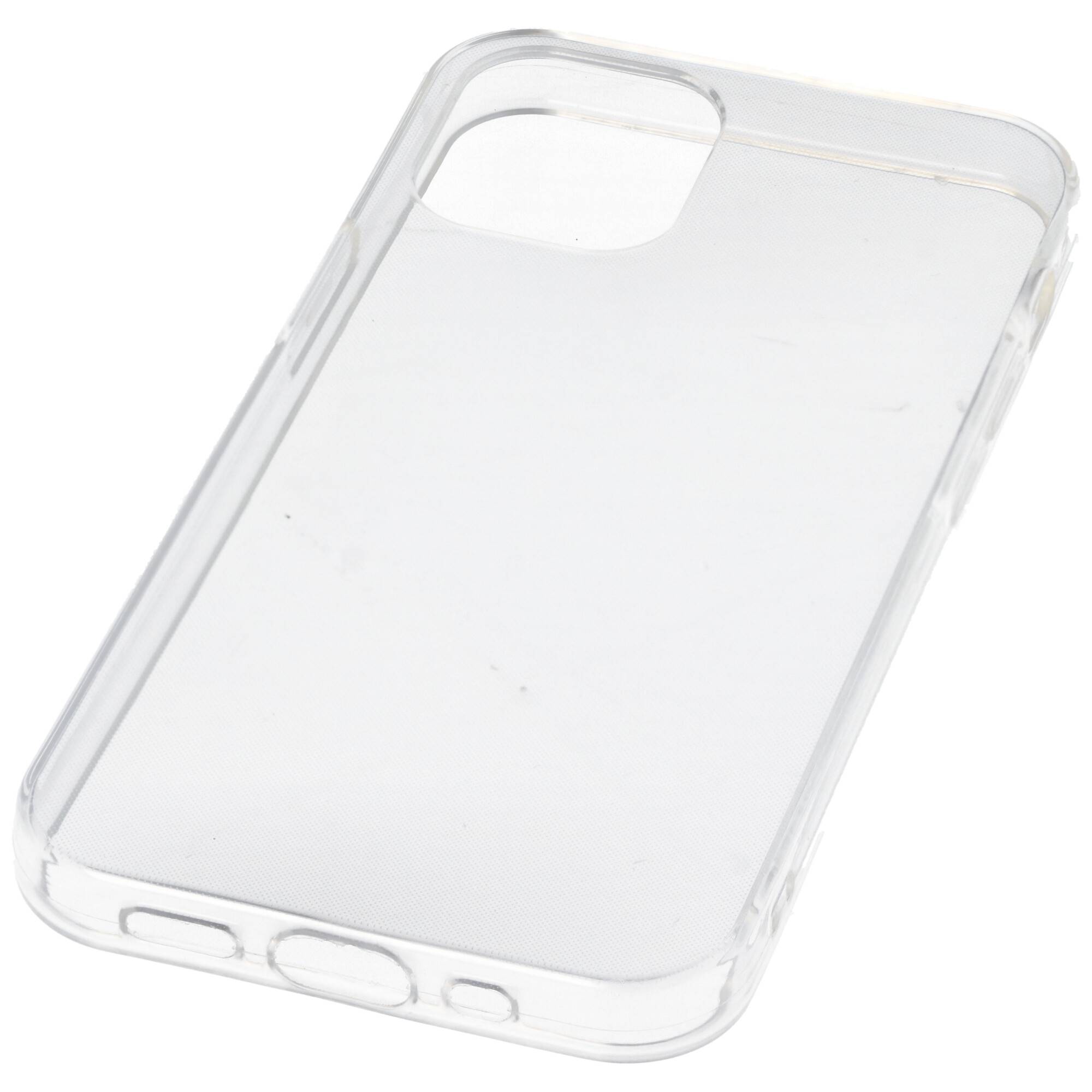 Hülle passend für Apple iPhone 12 Mini 5,4 Zoll - transparente Schutzhülle, Anti-Gelb Luftkissen Fallschutz Silikon Hand