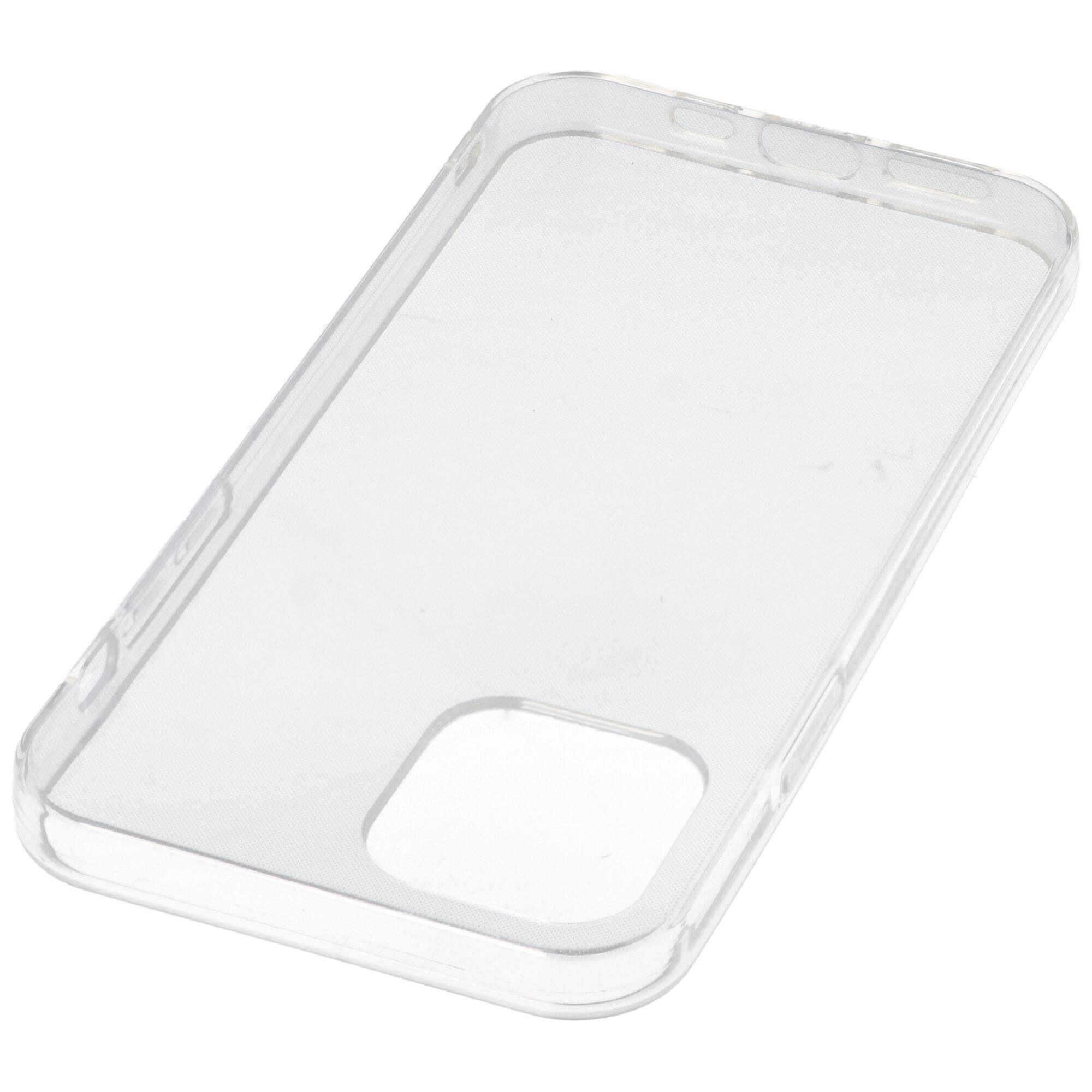 Hülle passend für Apple iPhone 12 / 12 Pro 6 Zoll - transparente Schutzhülle, Anti-Gelb Luftkissen Fallschutz Silikon Ha