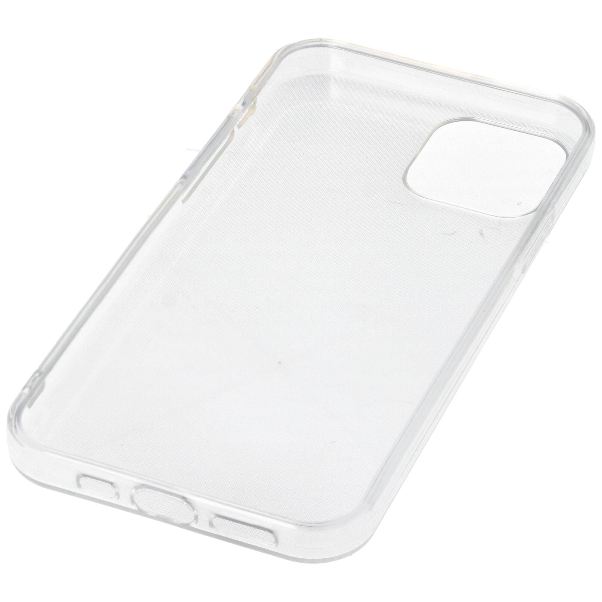 Hülle passend für Apple iPhone 12 / 12 Pro 6 Zoll - transparente Schutzhülle, Anti-Gelb Luftkissen Fallschutz Silikon Ha