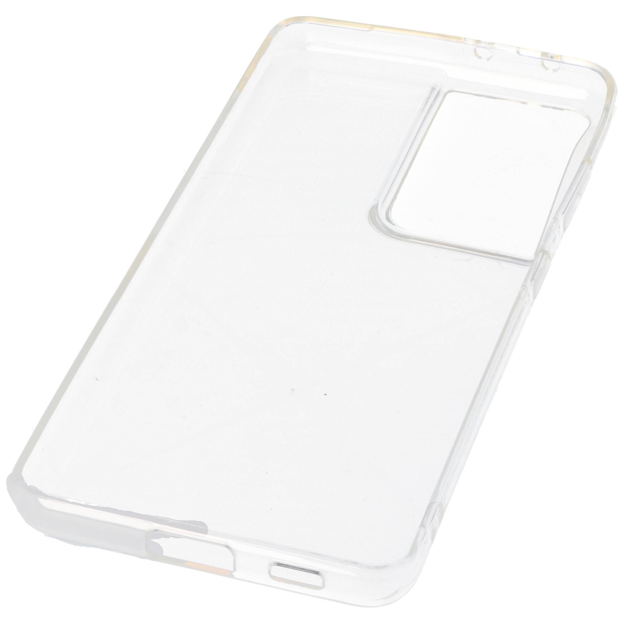 Hülle passend für Samsung Galaxy S21 Ultra, S30 Ultra transparente Schutzhülle, Anti-Gelb Luftkissen Fallschutz Silikon