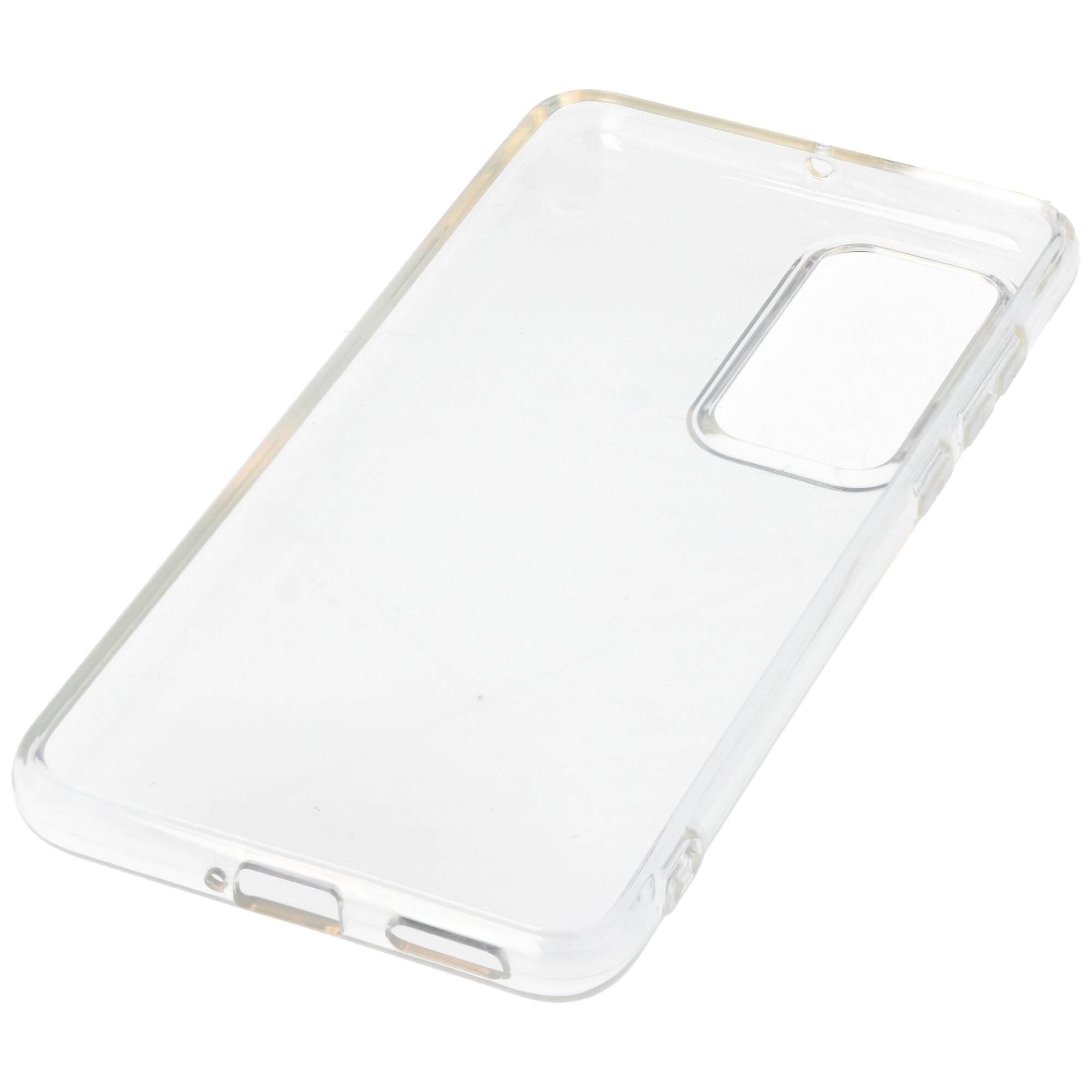 Hülle passend für Huawei P40 - transparente Schutzhülle, Anti-Gelb Luftkissen Fallschutz Silikon Handyhülle robustes TPU