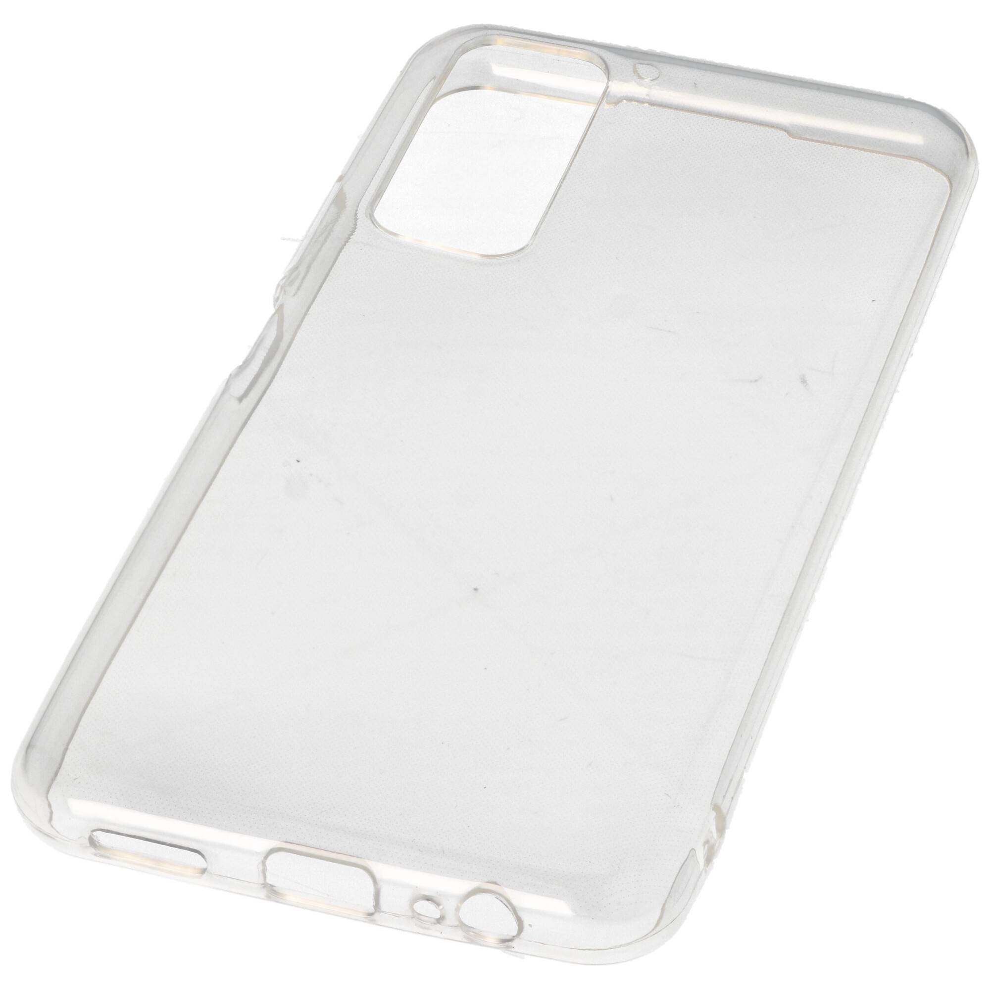 Hülle passend für Huawei P Smart 2021 Y7a transparente Schutzhülle, Anti-Gelb Luftkissen Fallschutz Silikon Handyhülle r