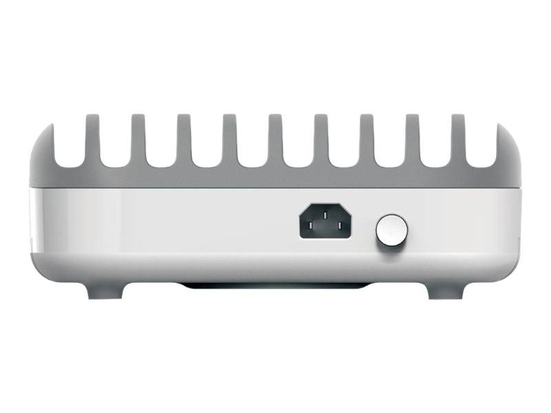 Compulocks 10 Ports USB Charging Dock Station With UK Plug - Ladestation - 120 Watt - 2.4 A - 10 Ausgabeanschlussstellen