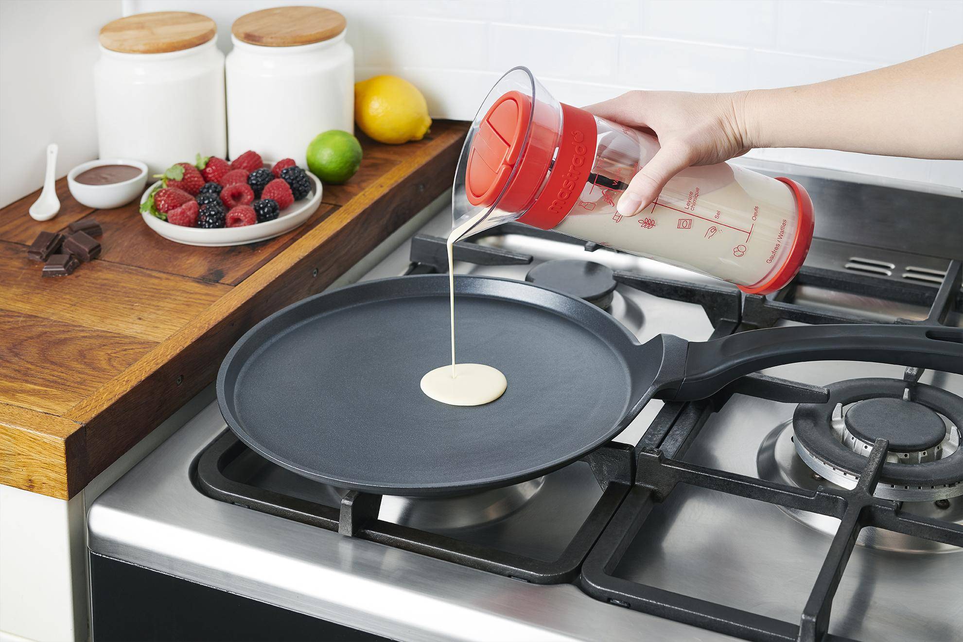 Crepe-Mischbecher