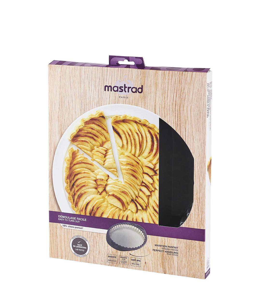 Tarteform mit gewelltem Rand, ca. 28 cm