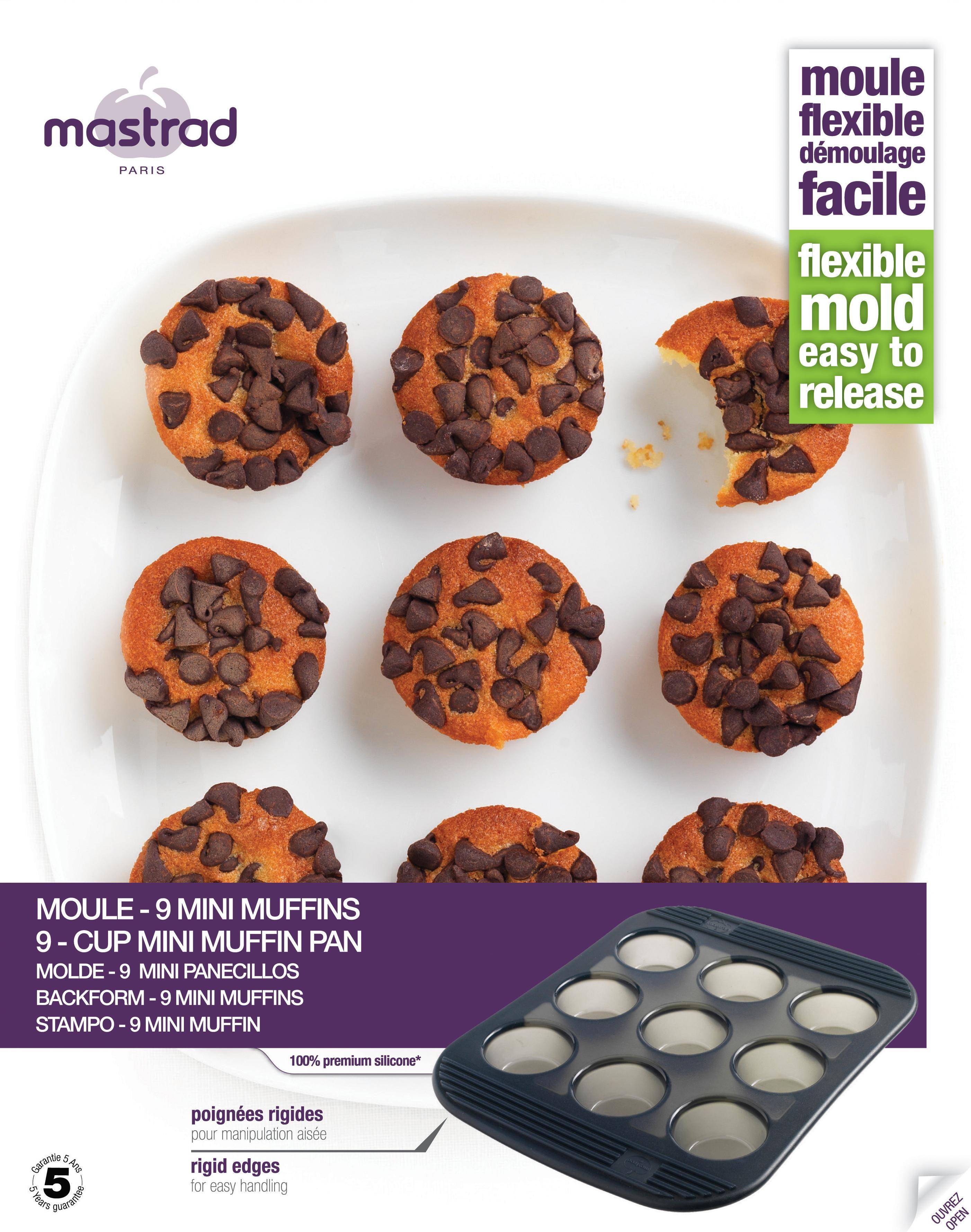 Backform für 9 Muffins