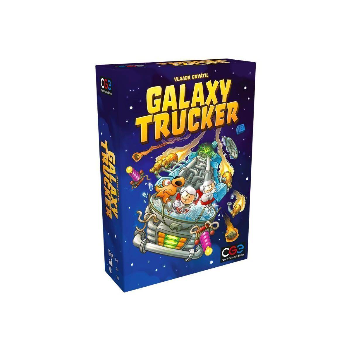 CGE070498 - Galaxy Trucker 2nd Edition - Brettspiel, für 2-4 Spieler, ab 8 Jahren (DE-Ausgabe)
