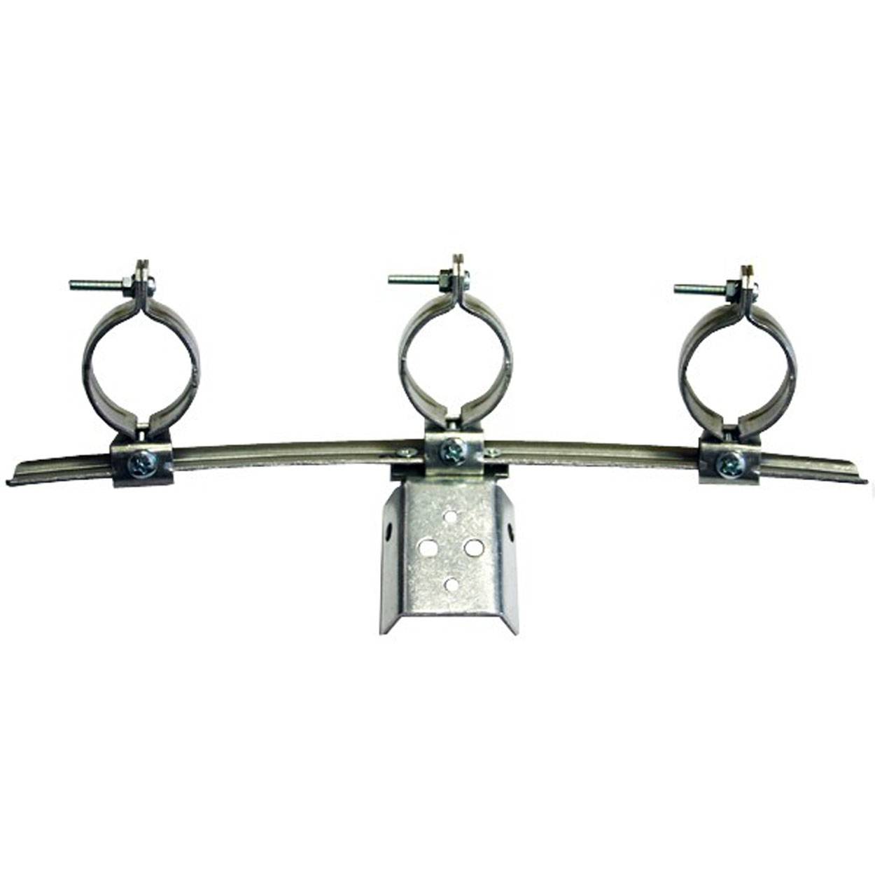 PremiumX 3-Fach Multifeedhalter verzinkt schmal LNB Halter Halterung Multifeed 3° Grad