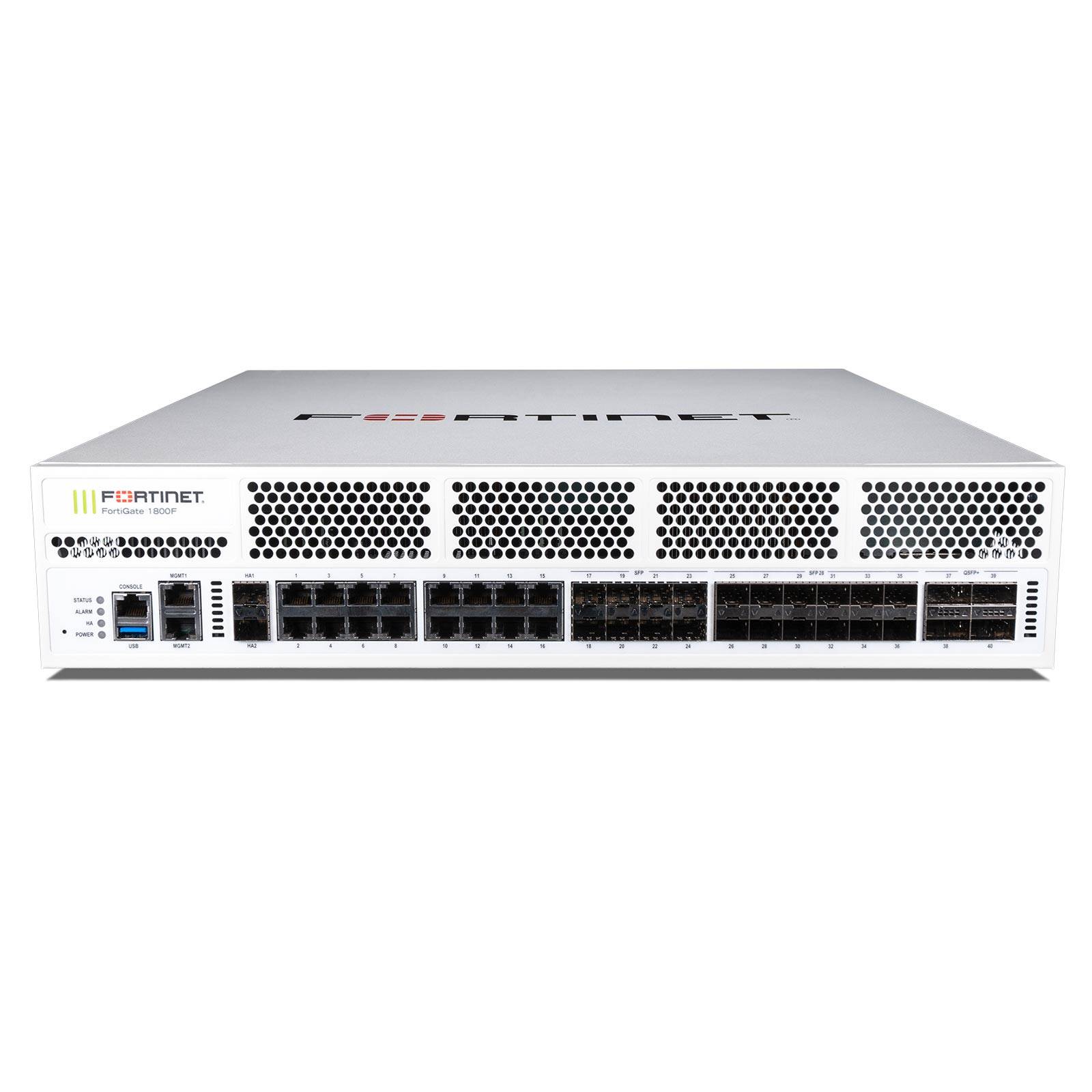 Fortinet FortiGate 1800F Firewall mit Unified Threat Protection (UTP) Bundle, 1 Jahr