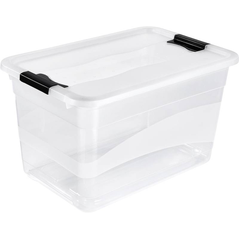 keeeper Aufbewahrungsbox "cornelia", 52 Liter, transparent