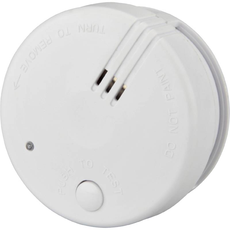 uniTEC Rauchmelder CE Mini, weiß, Alarmsignal: ca. 85 dB