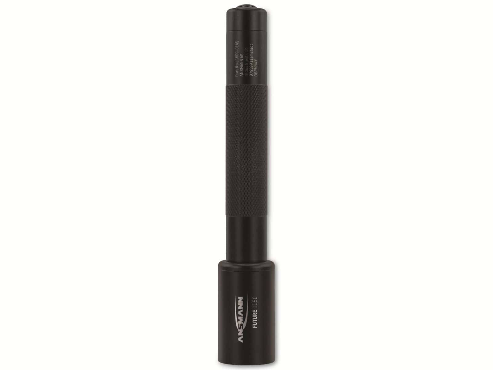 ANSMANN LED-Taschenlampe Future T150, Alu, 3W, 150 lm, batteriebetrieben