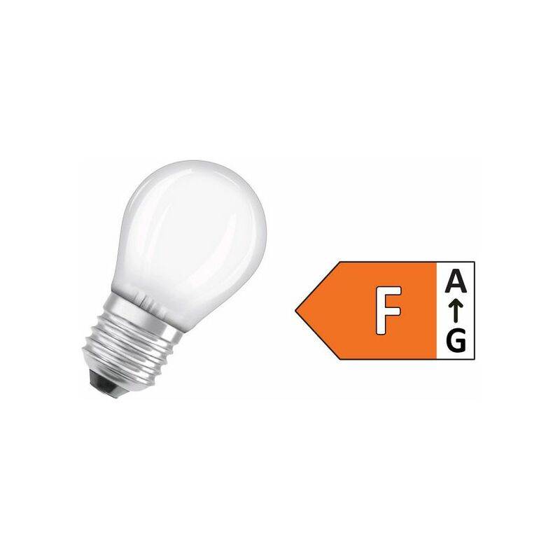 OSRAM LED-Lampe PARATHOM CLASSIC P, 4 Watt, E27, matt