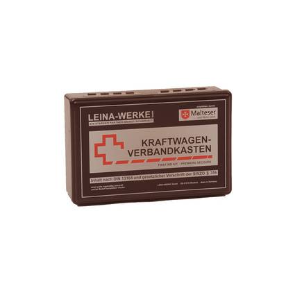 Leina KFZ-Verbandkasten Unser Bester, Inhalt DIN 13164