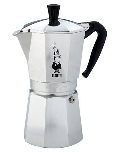 Bialetti Moka Express, Mokka-Kanne, Aluminium, Schwarz, Aluminium, 18 Tassen, Moka Express, CE