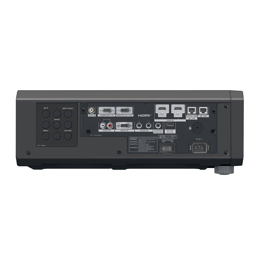 PANASONIC PT-FRZ55 - 1-Chip DLP Projektor mit Laser-Technologie (WUXGA 1.920 x 1.200 | 5.000 Lumen | Digital Link | Lens