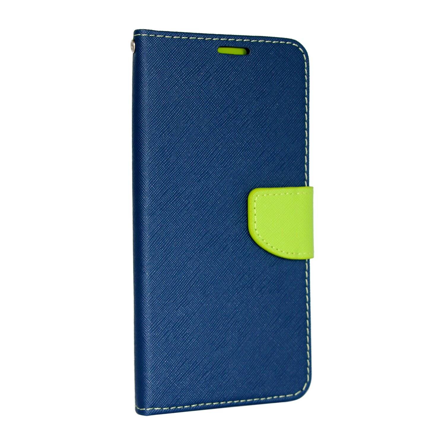 Buch Tasche "Fancy" für SAMSUNG GALAXY A82 (A826S) Handy Hülle Etui Schutzhülle mit Standfunktion, Kartenfach Blau-Grün