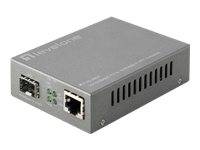 LevelOne Web Smart Series FVS-3800 - Medienkonverter - 100Mb LAN - 10Base-T, 100Base-TX, 100Base-X - RJ-45 / SFP (mini-GBIC)