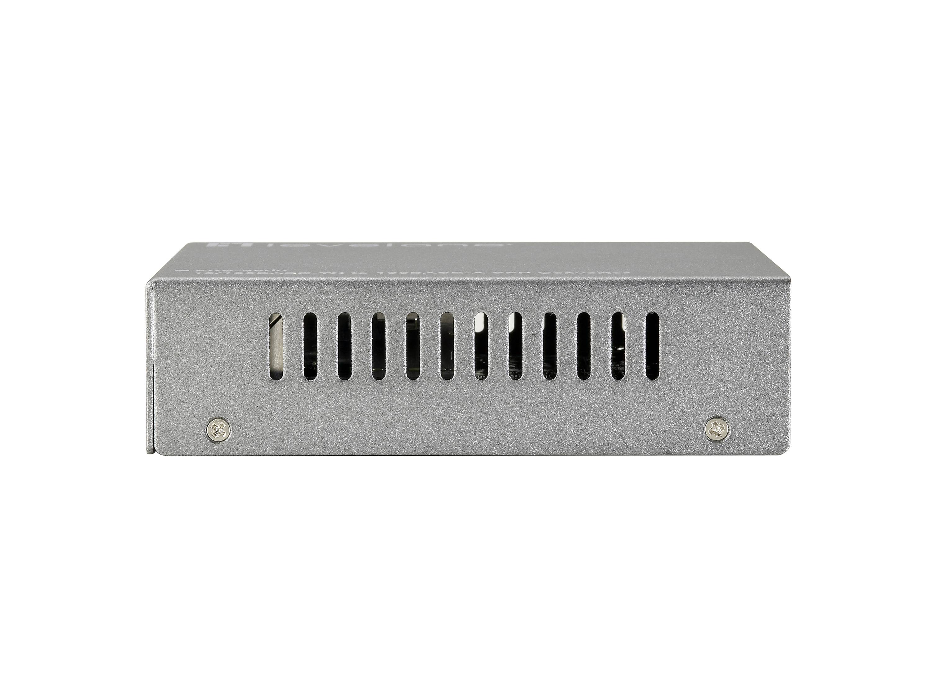 LevelOne Web Smart Series FVS-3800 - Medienkonverter - 100Mb LAN - 10Base-T, 100Base-TX, 100Base-X - RJ-45 / SFP (mini-GBIC)