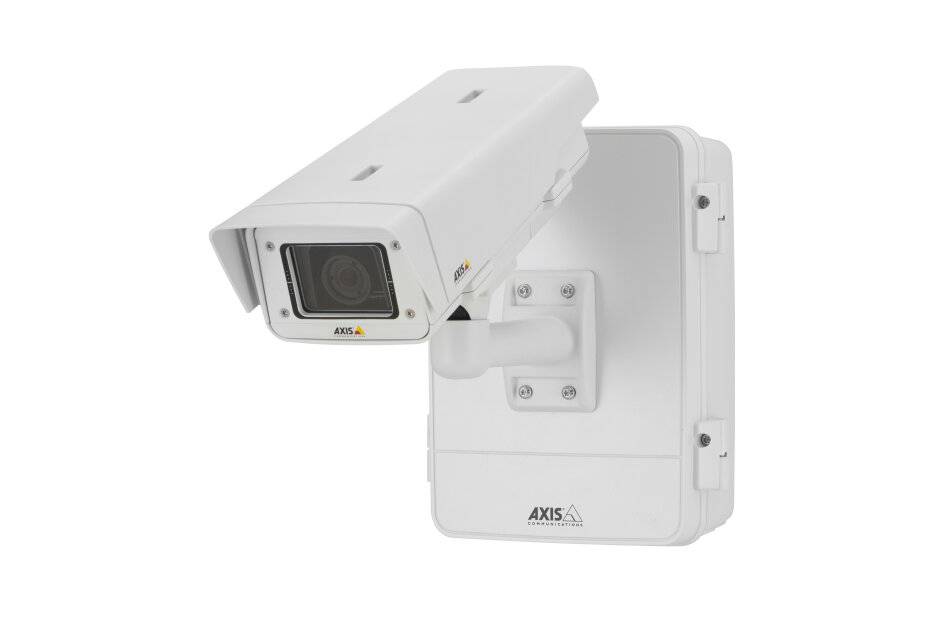 AXIS T98A16-VE SURVEILLANCE CABINET, Überwachungs-Anschlusskasten für AXIS T91E61 Wandarm Lochmuster, IP66, IK10