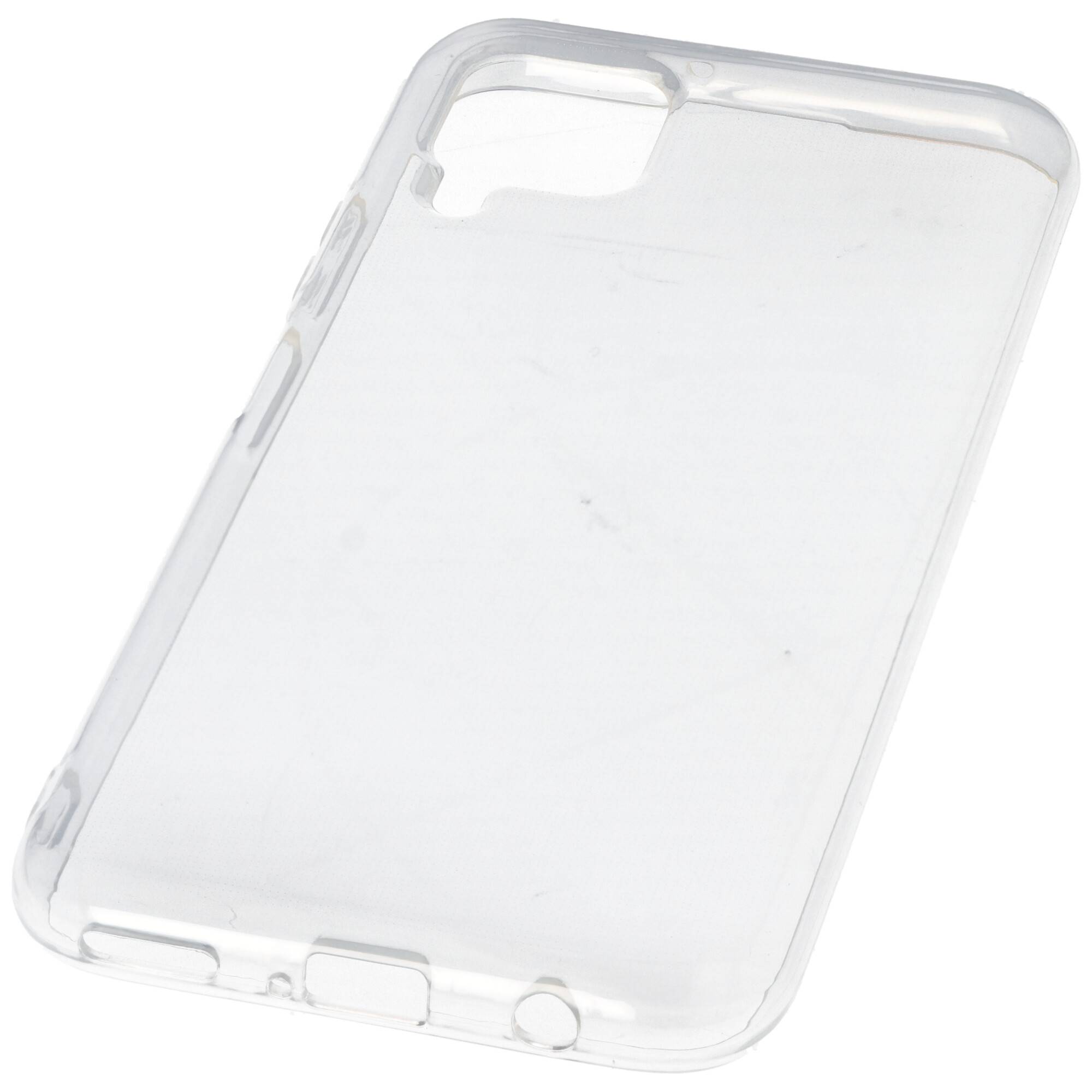 Hülle passend für Huawei Nova 6 SE - transparente Schutzhülle, Anti-Gelb Luftkissen Fallschutz Silikon Handyhülle robust