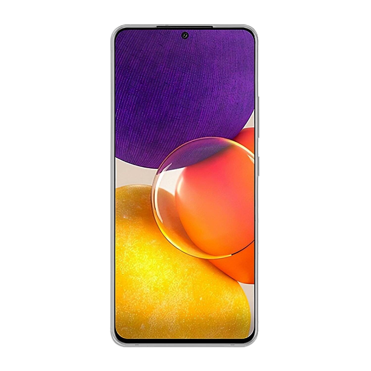 cofi1453® Silikon Hülle Basic kompatibel mit Samsung Galaxy A82 (A826S) Case TPU Soft Handy Cover Schutz Transparent
